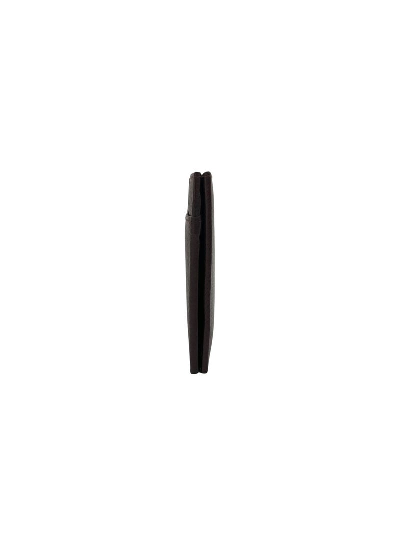 LAVERI LEATHER Slim Top Zipper Cards Holder Genuine Leather RFID # 4608 - Image 3