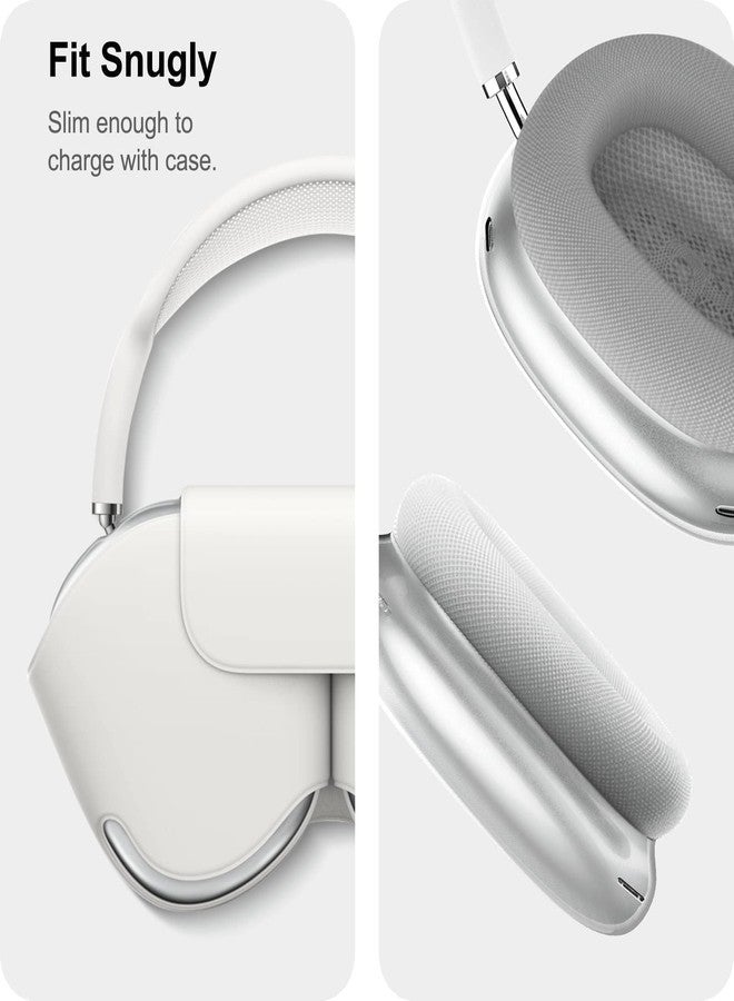MOLOPPO Case Cover for AirPods Max Headphones, Clear Soft TPU Skin Anti-Scratch, Transparent Accessories Ultra Protective Cover for Apple for AirPods Max (2024/2020), Clear - Image 5