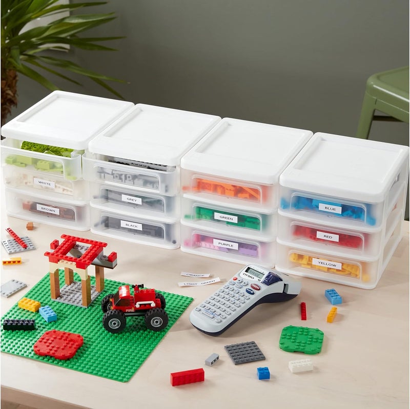 Dymo LetraTag XR Handheld Label Maker | ABC Keyboard Home Label Printer with Easy-to-Use LCD Screen | Grey - Image 2
