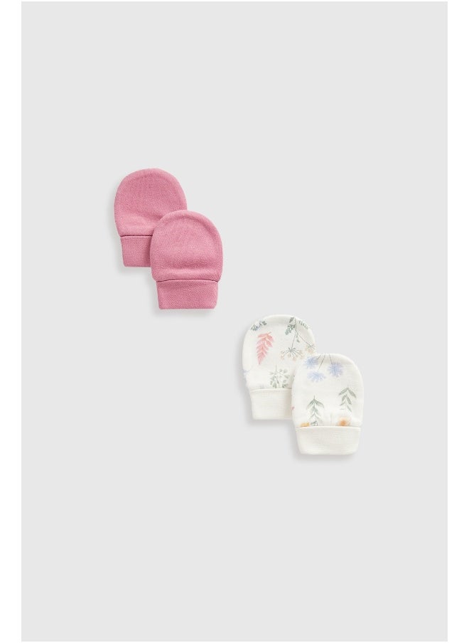 mothercare Meadow Mitts - 2 Pack 
