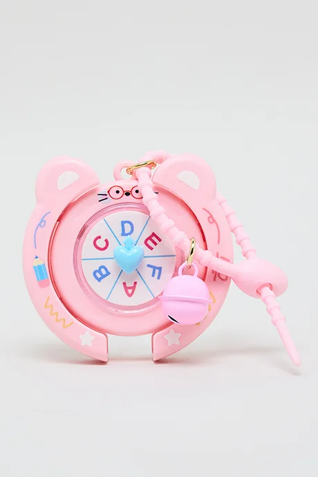 R&B Alphabet Spinner Keychain