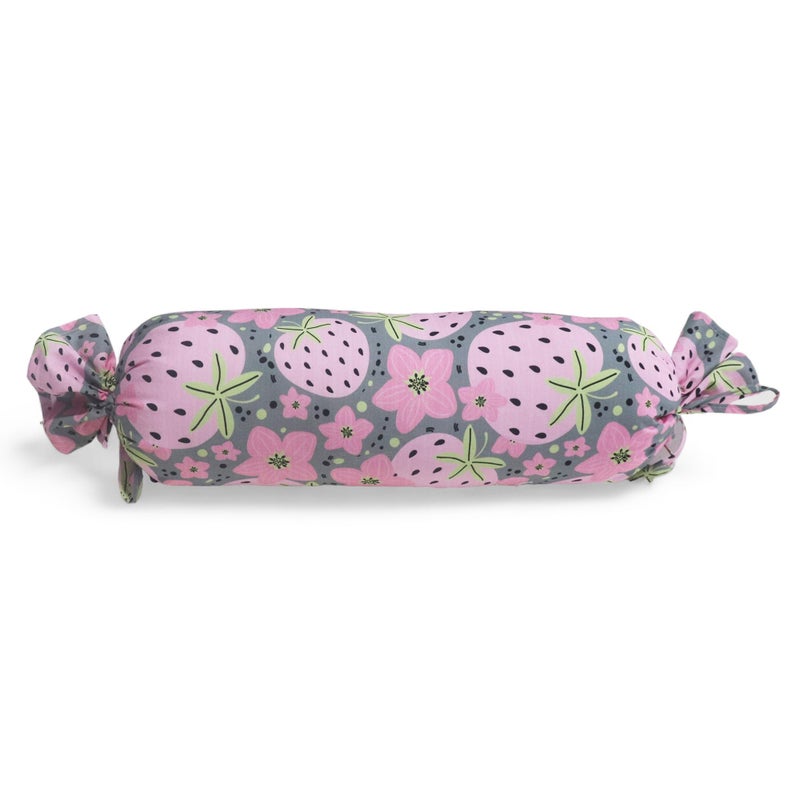 Kradyl Kroft Set of 2 Toddler Side Pillows | 100% Cotton Removable Covers | Leg and Playtime Pillows for Kids Above 12 Months (Very Berry) - Image 4