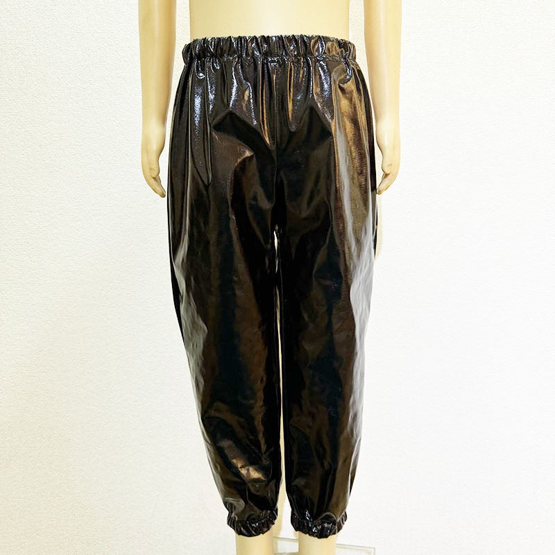 Supply Gilding Glossy Straight Trousers Children Adult Men'S And Women'S Performance Clothes Stretch Dancing Closed Pants - Image 3