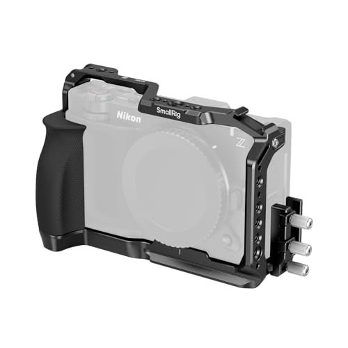 SmallRig Camera Cage for Nikon ZR with Silicone Grip and Cable Clamp for HDMI Aluminum Alloy Full Camera Cage with Cold Shoe AntiTwist Design Builtin QuickRelease Plate for Arca 5467 - Image 1