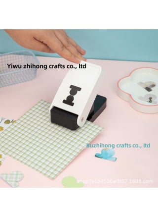 Self-made Index Label Punching Machine Diy Hand Account Separator Page Punch Creative Children's Hand Embossing Machine-Color:Index Labeling Machine: Full Circle Label - pzsku/ZA8FD4CA3EDB7D84C2367Z/45/1745578343/705fb390-3efe-497d-a311-4bba8688a58b