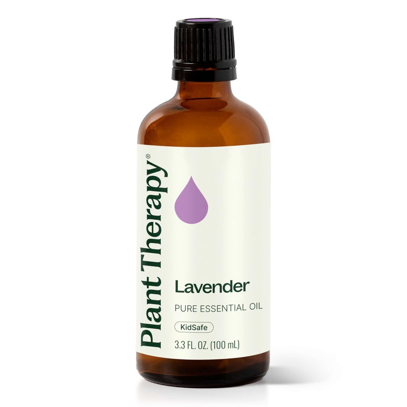 Plant Therapy Lavender Essential Oil 100% Pure, Undiluted, Natural Aromatherapy, Therapeutic Grade 100 mL (3.3 oz) - Image 1