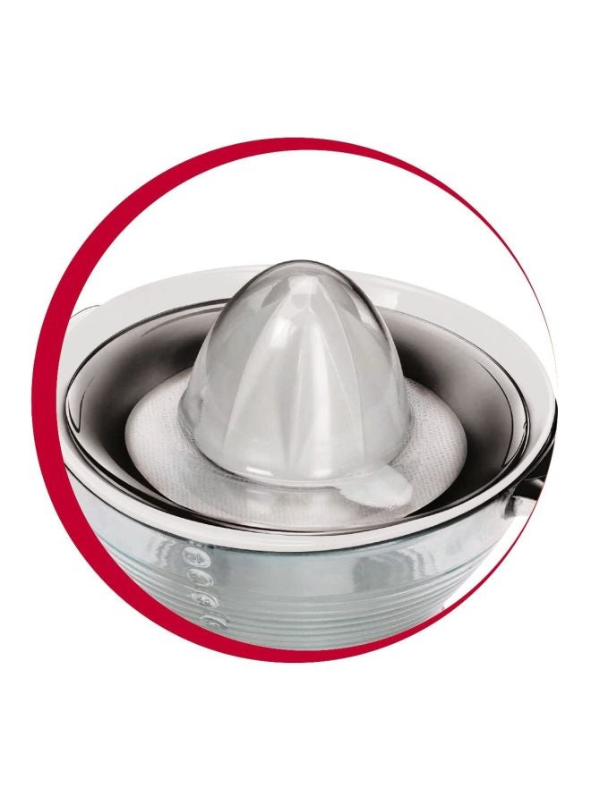 Moulinex Vitapress Citrus Juicer 25W 25 W 1145818 Black/White/Clear - Image 2
