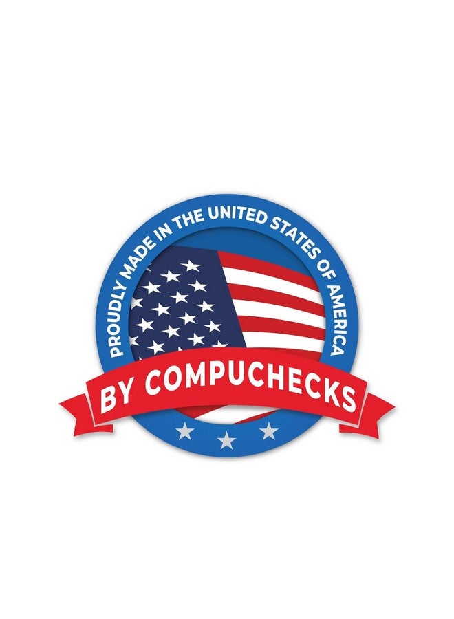 Compuchecks 50 High Security Blank Check Stock Paper Checks On Top Print Easy And Secure From Your Computer Our Business Check Paper Weight 70 (Purple Mazed) - Image 5