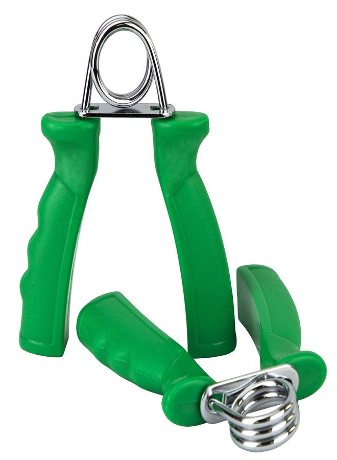 CanDo Hand Grip Exerciser Pair-Green, Medium - Image 1