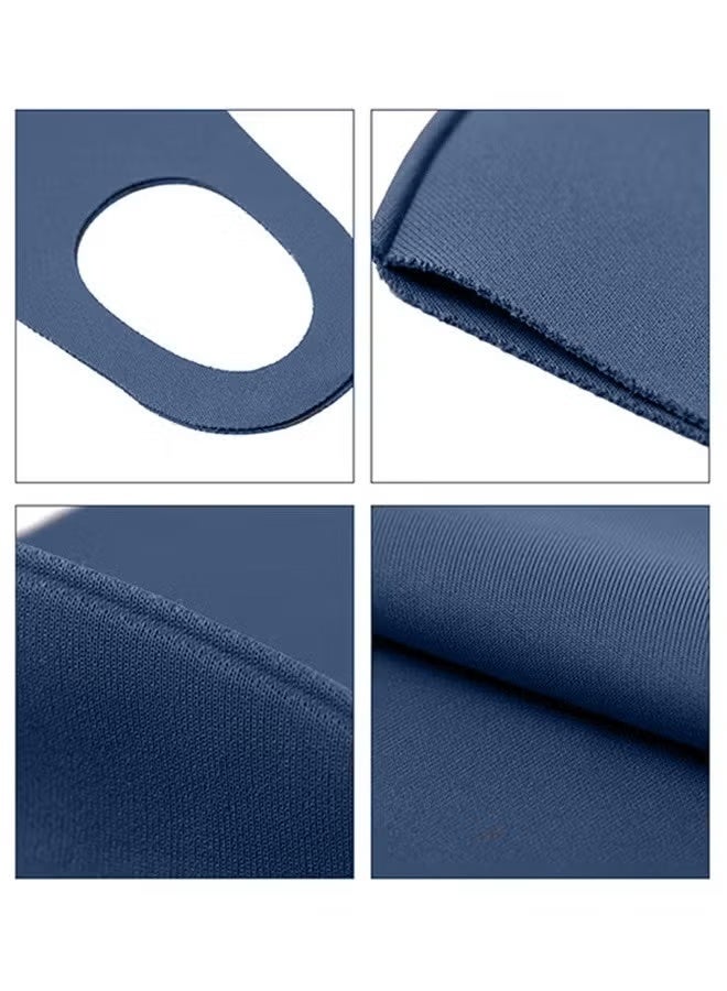 7 Pcs Reusable Breathable Cloth Cotton Face Masks set, Fabric Face Covering Dust Proof (Mixcolour) - Image 4