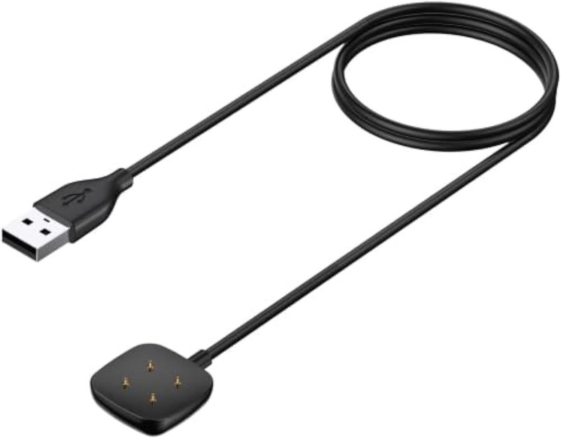 CAVN Charger Compatible with Fitbit Versa 3/4 and Sense/Sense 2 - Replacement USB Charging Cable Dock for Smartwatch - Image 1