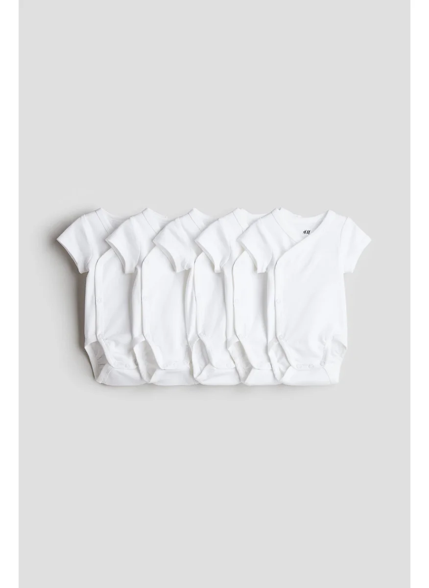 H&M 5-Pack Cotton Bodysuits