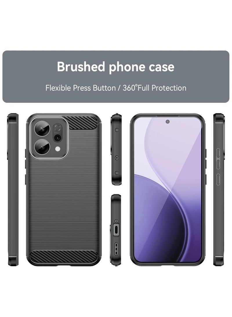 general Case Compatible with OPPO Reno 14 F, Soft TPU Silicone Bumper OPPO Reno 14F Scratch and Shock Protective Back Case - Image 2