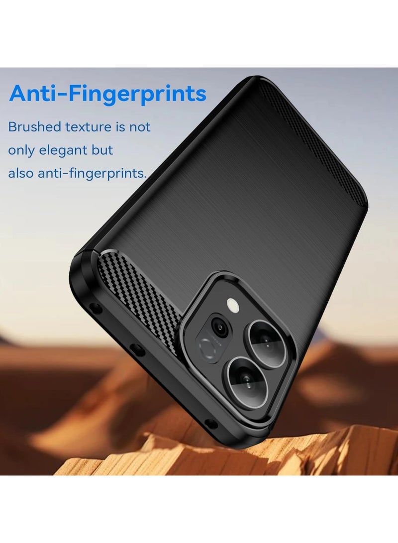 general Case Compatible with OPPO Reno 14 F, Soft TPU Silicone Bumper OPPO Reno 14F Scratch and Shock Protective Back Case - Image 3