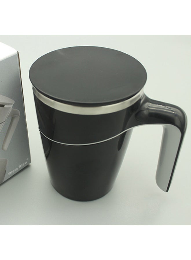 Cross-border Steel Belt Handle Stainless Steel Thermos Cup Creative Office Anti-dumping Magic Magic Suction Cup Does Not Pour Cup-Color:lake Blue-Capacity:401-500ml  - Image 5