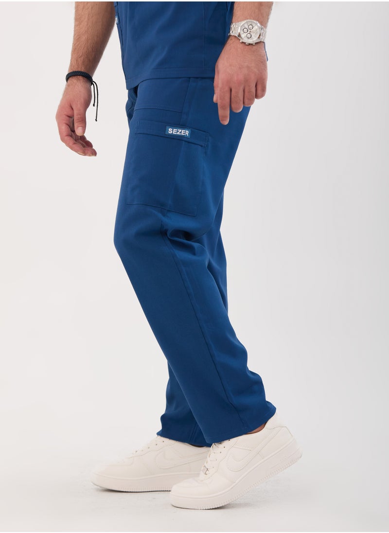 sezer - Caesar Scrub for Men - Strength and comfort in a cottonh Petroleum  design that fits you all day long - Image 1