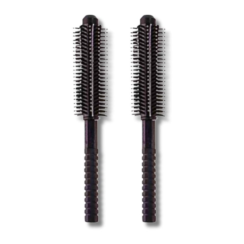 Out of the Box Out Of Box Set of 2 Premium Unisex Hair Round Bristle Comb Brush for Gentle Detangling, Smoothing, and Styling - Suitable for All Hair Types - Image 5