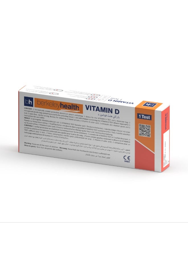 Berkeley health Vitamin D Home Rapid Self-Test - Image 2