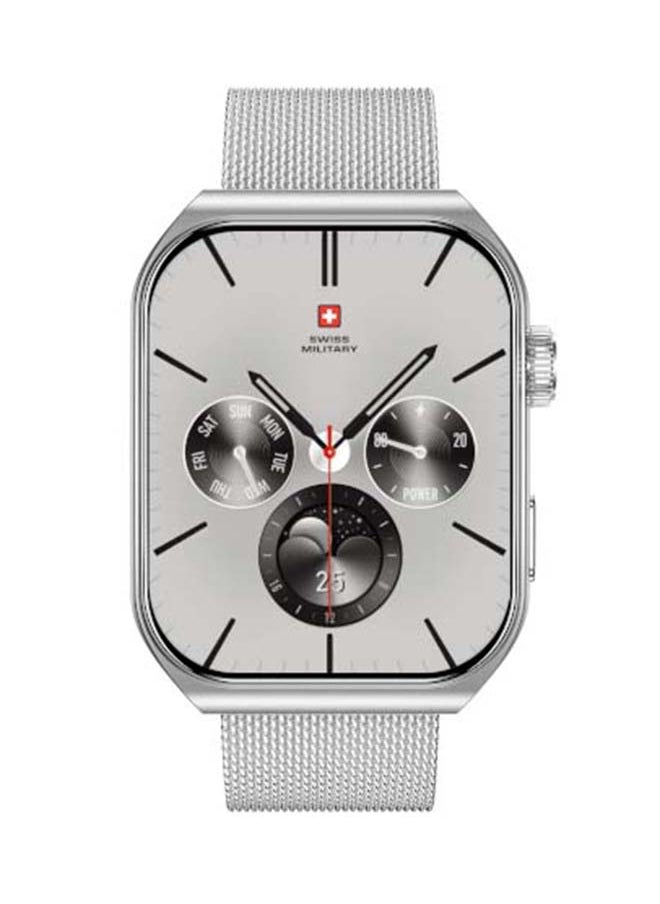 SWISS MILITARY Military ALPS 3 Smartwatch 49MM Silver  - Image 1