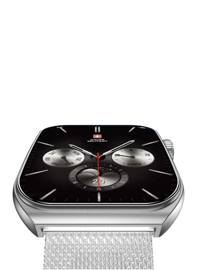 SWISS MILITARY Military ALPS 3 Smartwatch 49MM Silver  - Image 3