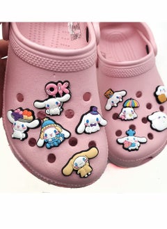 KASTWAVE Croc Charm, 11 Pcs Crocs Charms for Kids Girls Teens, Shoe Charms for Clog Sandals Bracelets Decoration Party Favor Gifts, Croc Charms for Girls Women Kids, 11 Pcs(10 Charms +1 Bag)  - Image 2