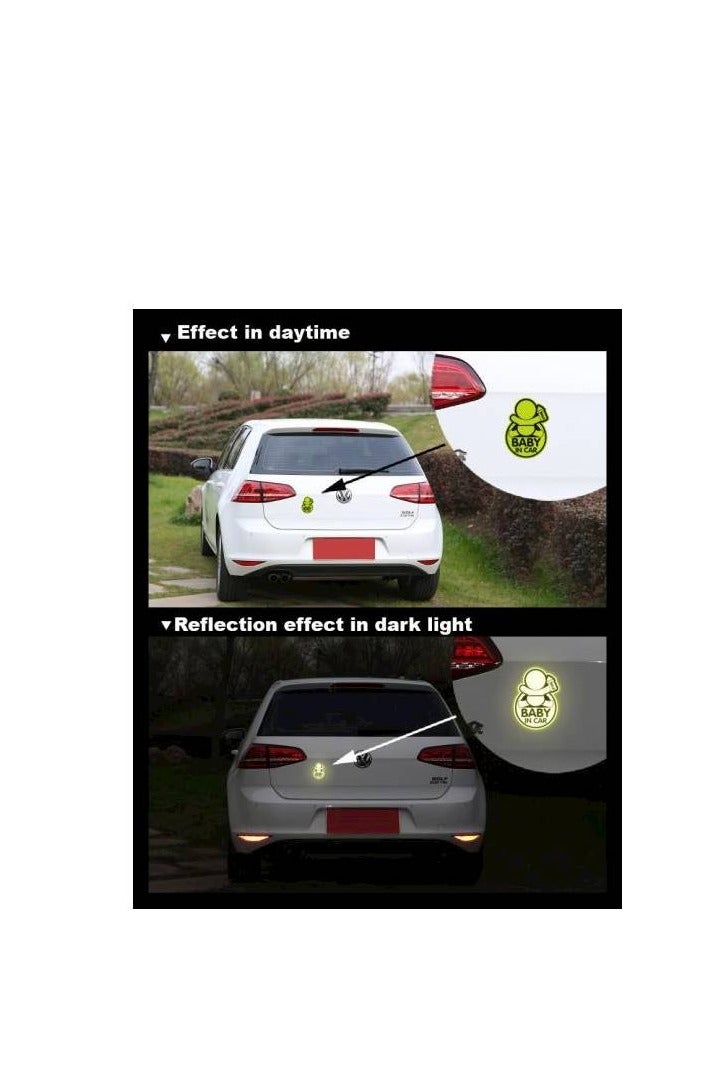 Fluorescent Car Sticker - Image 2