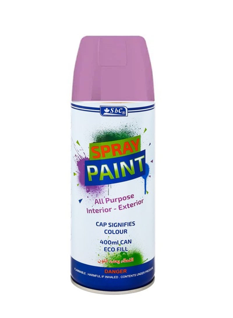 طلاء رذاذ متعدد الأغراض 400 مل لون بنفسجي فاتح