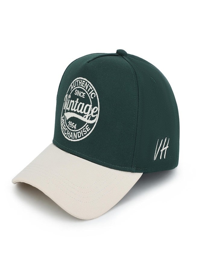 VINTAGE HAVANA Trucker Hats Women & Men | Western Retro Snapback Hat | Cute Trendy Baseball Cap One Size Green/Bone Authentic Vintage Merchandise - Image 1