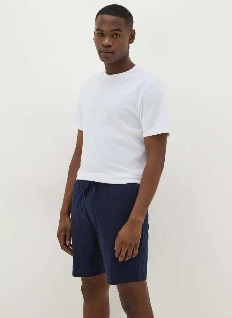 Matalan 2 Pack Blue Pyjama Shorts
