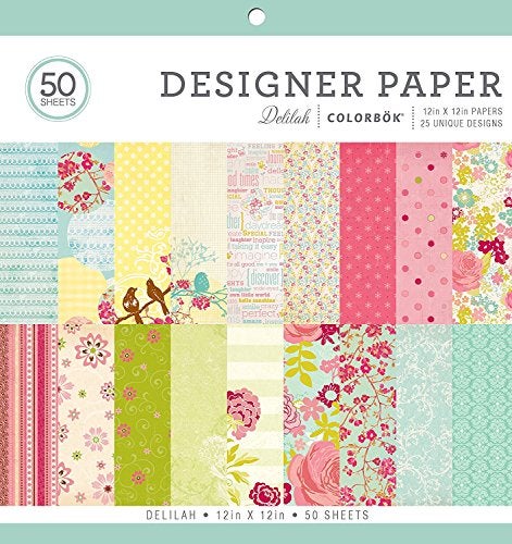 Colorbok دفتر ورق مصمم ColorBok 68230C دليلة، 12" × 12" - Image 2