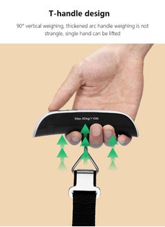 Luggage Scale Portable Digital Hanging Handheld Electronic Scale Home Travel Scale Luggage Weight Scale with Rubber Paint Green Backlight Silver - pzsku/ZA8FE65ECE74F4E7CBAC8Z/45/_/1736778843/e5565fc4-4cc3-4c20-9bfc-524ab065776b