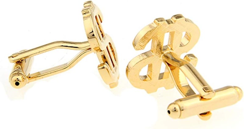 Vcufflinks Dollar Sign Currency Cufflinks Money Wedding Gift - Image 2