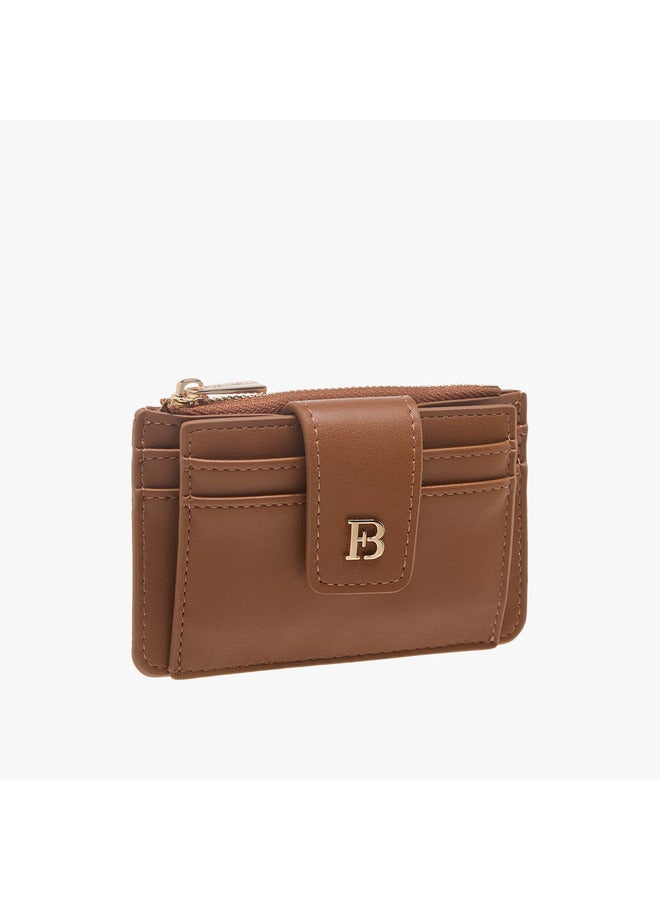 Flora Bella By Shoexpress Women Solid Wallet with Zip Closure - Image 3