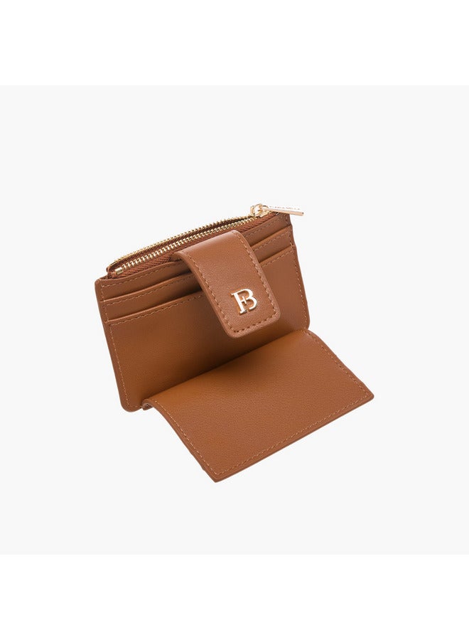 Flora Bella By Shoexpress Women Solid Wallet with Zip Closure - Image 5