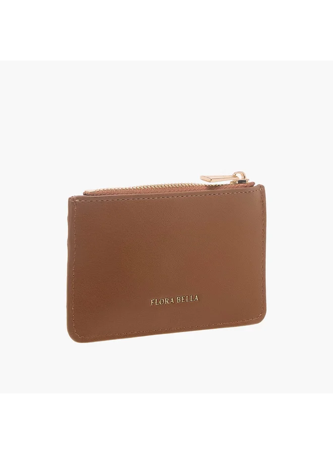 فلورا بيلا من شو إكسبرس Women Solid Wallet with Zip Closure