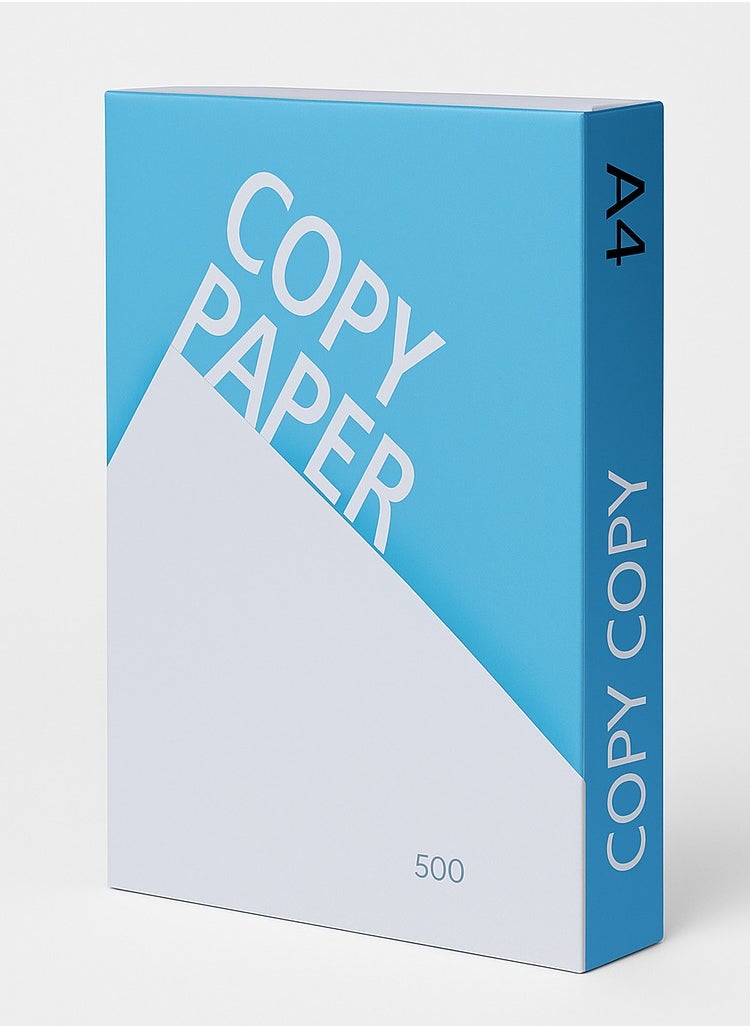 A4 Copy Paper 80gsm – 2500 Sheets – Blue Carton Box