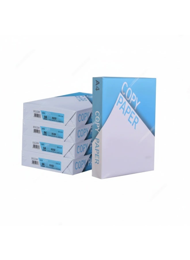 A4 Copy Paper 80gsm – 2500 Sheets – Blue Carton Box - Image 4