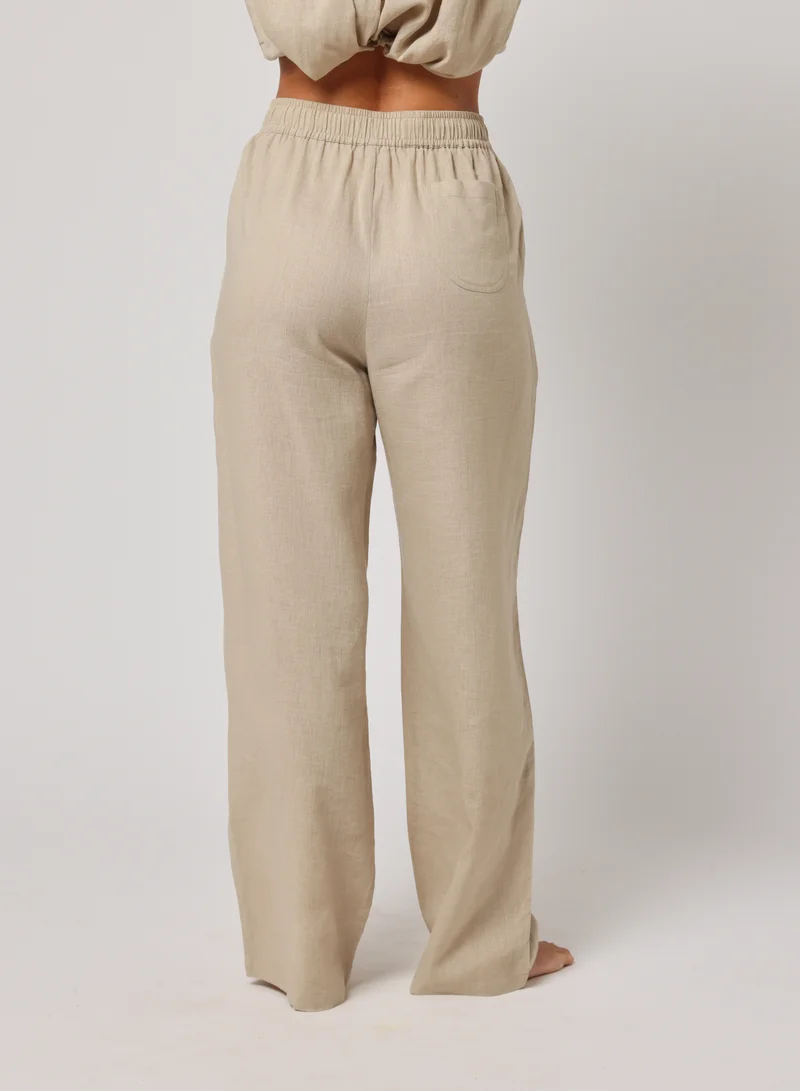 Ashita Fernandes High-Waisted Relaxed Fit Adjustable Drawstring Waist