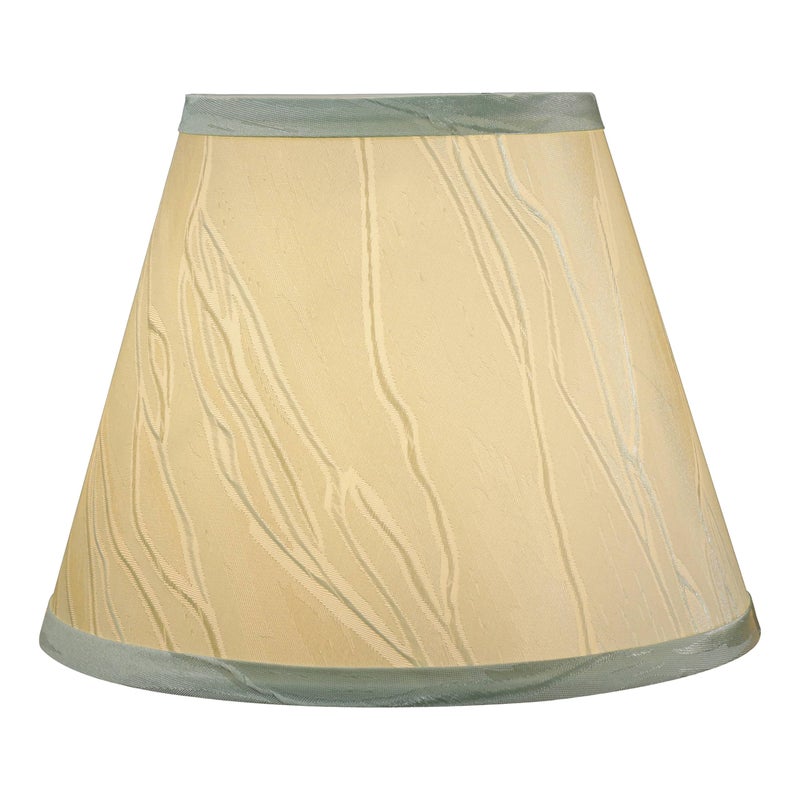 Aspen Creative 32430A, Transitional Hardback Empire Shape Spider Construction Lamp Shade in Light Green, 9" wide (5" x 9" x 7") - Image 2