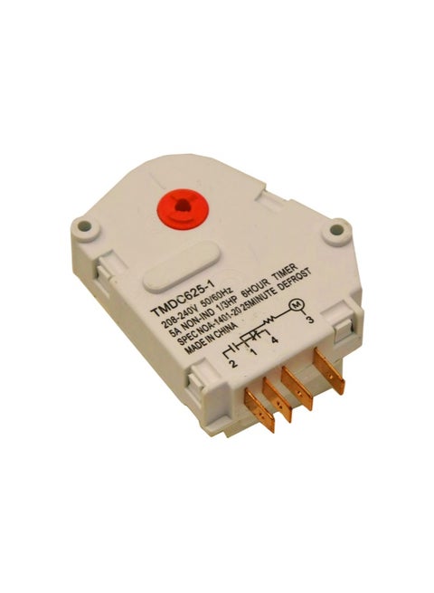 Defrost Timer Control for Refrigerator, TMDC-625-1, 220V/240V, 1/3HP