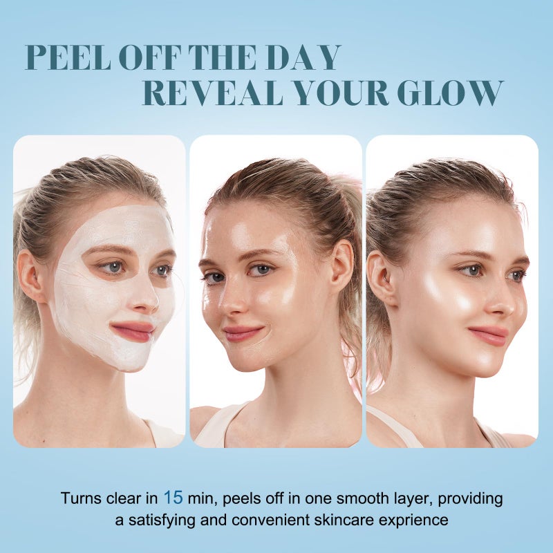 ISTON Collagen Night Wrapping Mask for Glass Skin - Elasticity& Hydration Boost,Reduces Dullness&Radiant Skin| Easy Peel-Off Collagen Face Mask Skin Care - Image 3