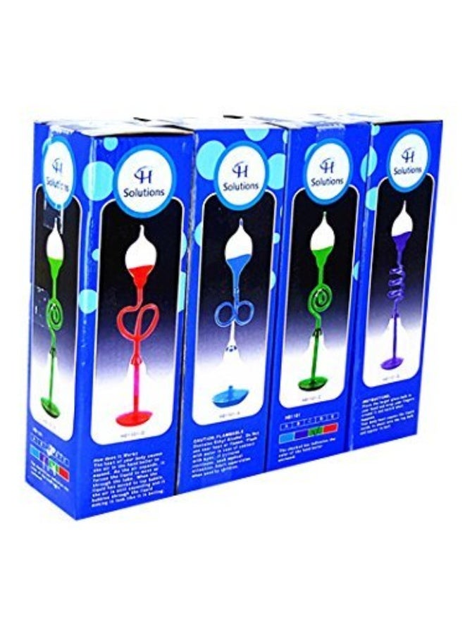 C&H Solutions Colorful Office Thinking Hand Boiler Glass Science Energy Transfer Children Science Experiment Love Birds Color Meter Hand Boiler 4 Pcs RedGreenBluePurple by CH Solutions - Image 3