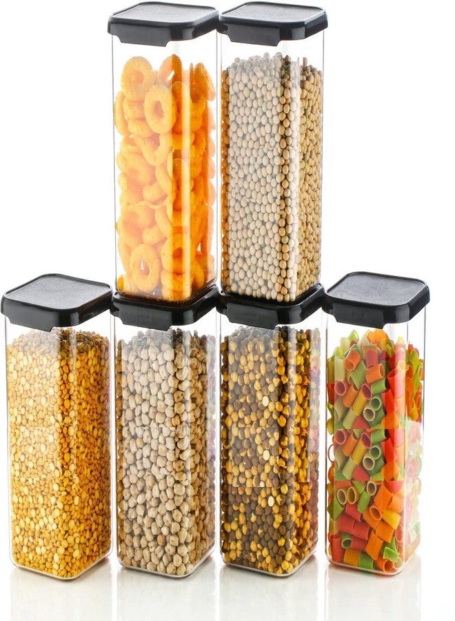 Rylan Air Tight Containers For Kitchen Organizer Storage Set, Kitchen Accessories Items Kitchen Storage Set Pantry Organization And Kitchen Storage (1500 ml Pack of 8). - Image 1