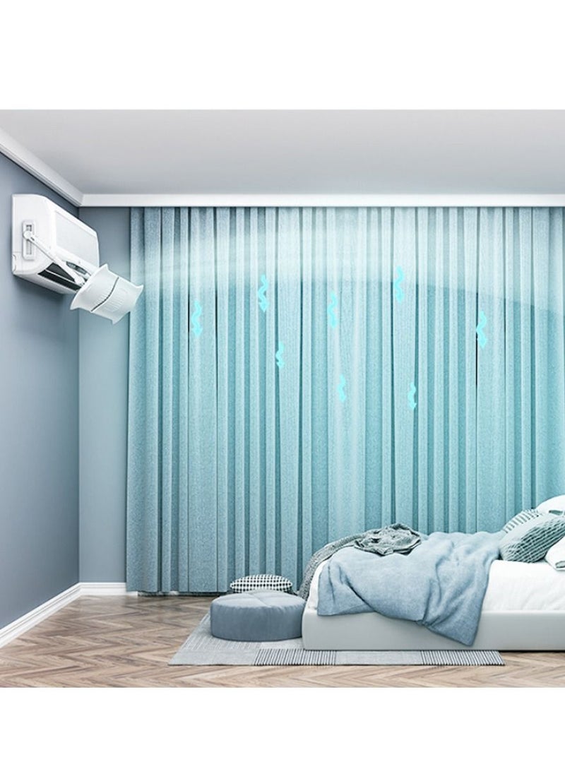Sharpdo Air Conditioning Air Outlet Wind Baffle Wall Mounted Children's Anti Direct Blowing Cold Air Transfer Air Guide Baffle Frame  - Image 4