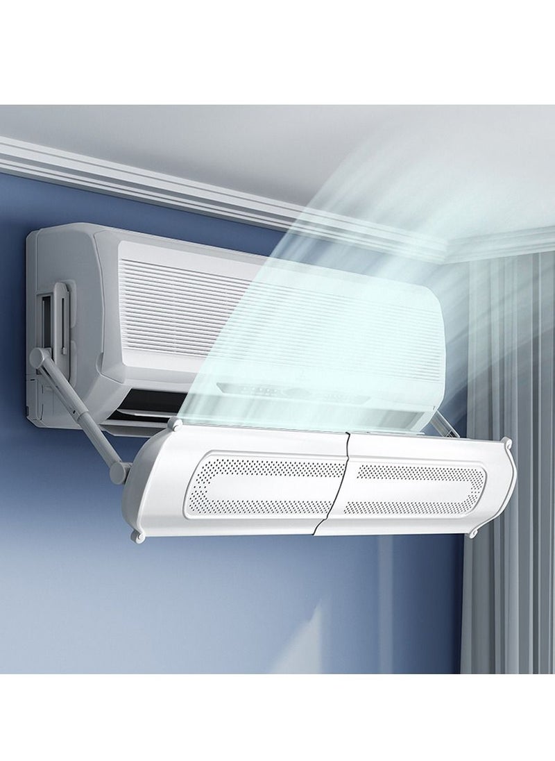 Sharpdo Air Conditioning Air Outlet Wind Baffle Wall Mounted Children's Anti Direct Blowing Cold Air Transfer Air Guide Baffle Frame  - Image 5