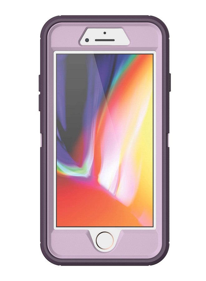 أوتربوكس جراب OtterBox Defender Series لهاتف iPhone SE الجيل الثالث (2022)، وiPhone SE الجيل الثاني (2020)، وiPhone 8/7 (ليس Plus) جراب فقط - عبوة غير مخصصة للبيع بالتجزئة - سديم أرجواني - Image 2