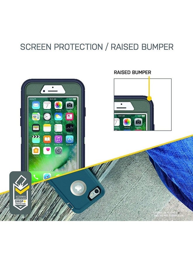 أوتربوكس جراب OtterBox Defender Series لهاتف iPhone SE الجيل الثالث (2022)، وiPhone SE الجيل الثاني (2020)، وiPhone 8/7 (ليس Plus) جراب فقط - عبوة غير مخصصة للبيع بالتجزئة - سديم أرجواني - Image 5