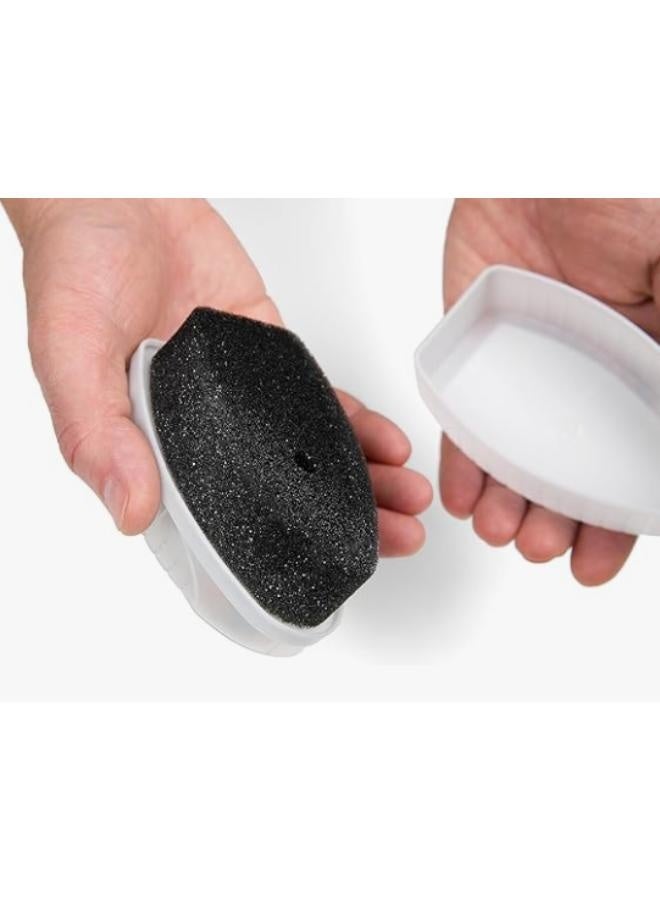 سيلفر إسفنجة بروفيشنال للتلميع السريع للأحذية بموزع سيليكون من سيلفر- اسود 6ملي - Image 3