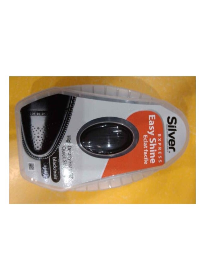 سيلفر إسفنجة بروفيشنال للتلميع السريع للأحذية بموزع سيليكون من سيلفر- اسود 6ملي - Image 1