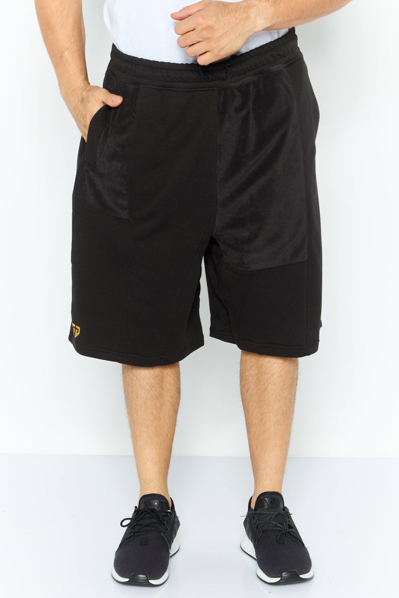 PUMA Men Sportswear Fit Gen G Brand Logo Outdoor Shorts, Black - Image 1